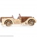 S.T.E.A.M. Line Toys UGears Mechanical Models 3-D Wooden Puzzle Mechanical Roadster VM-01 B07DNDRTRM